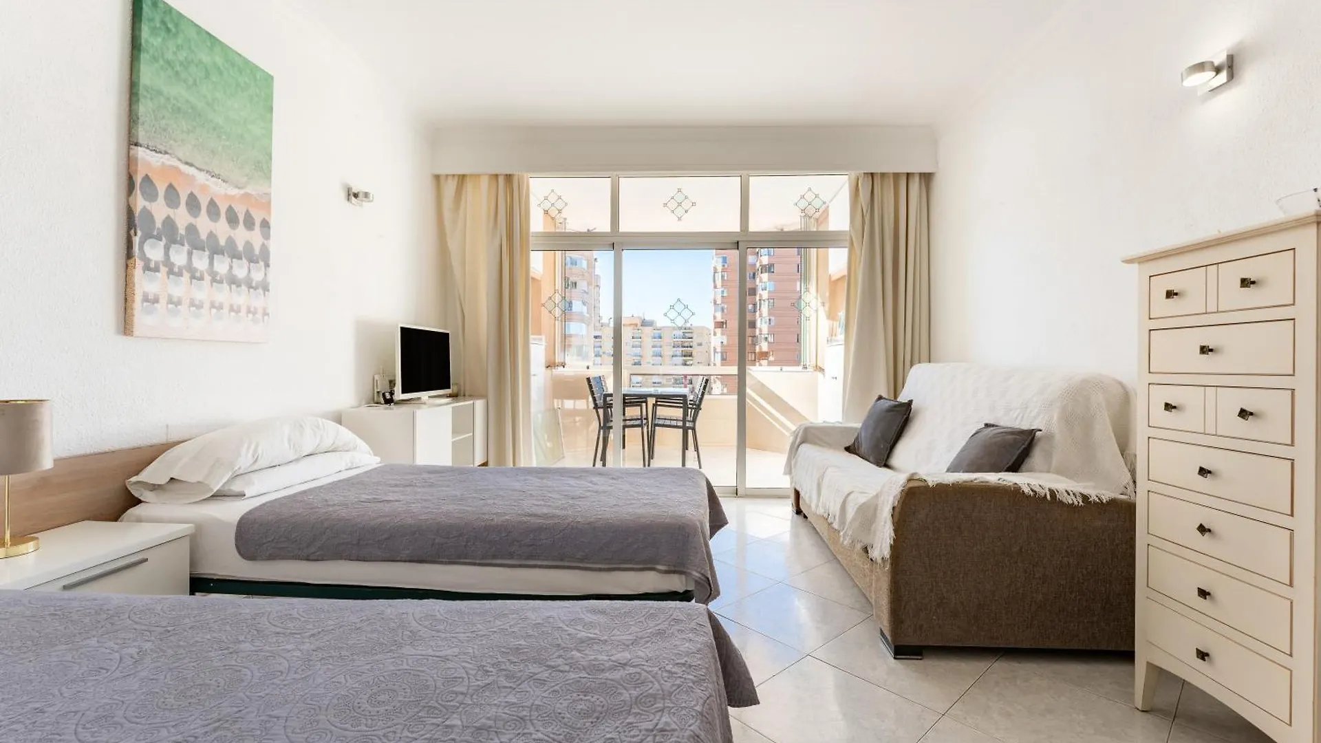 Sunny Studio With Seaview Fuengirola